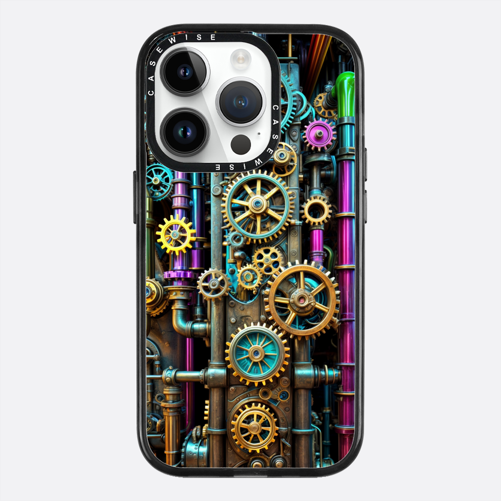 Zegar w kolorze Technicolor - Etui