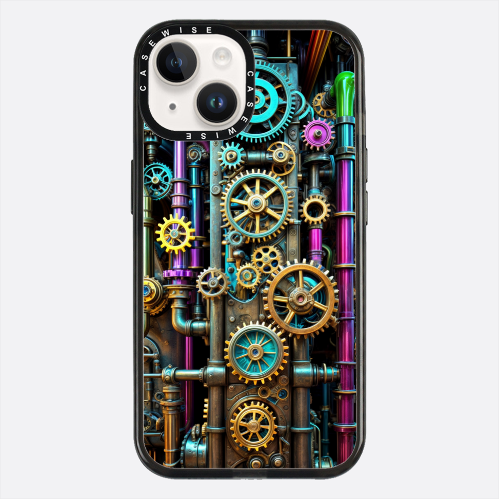 Zegar w kolorze Technicolor - Etui