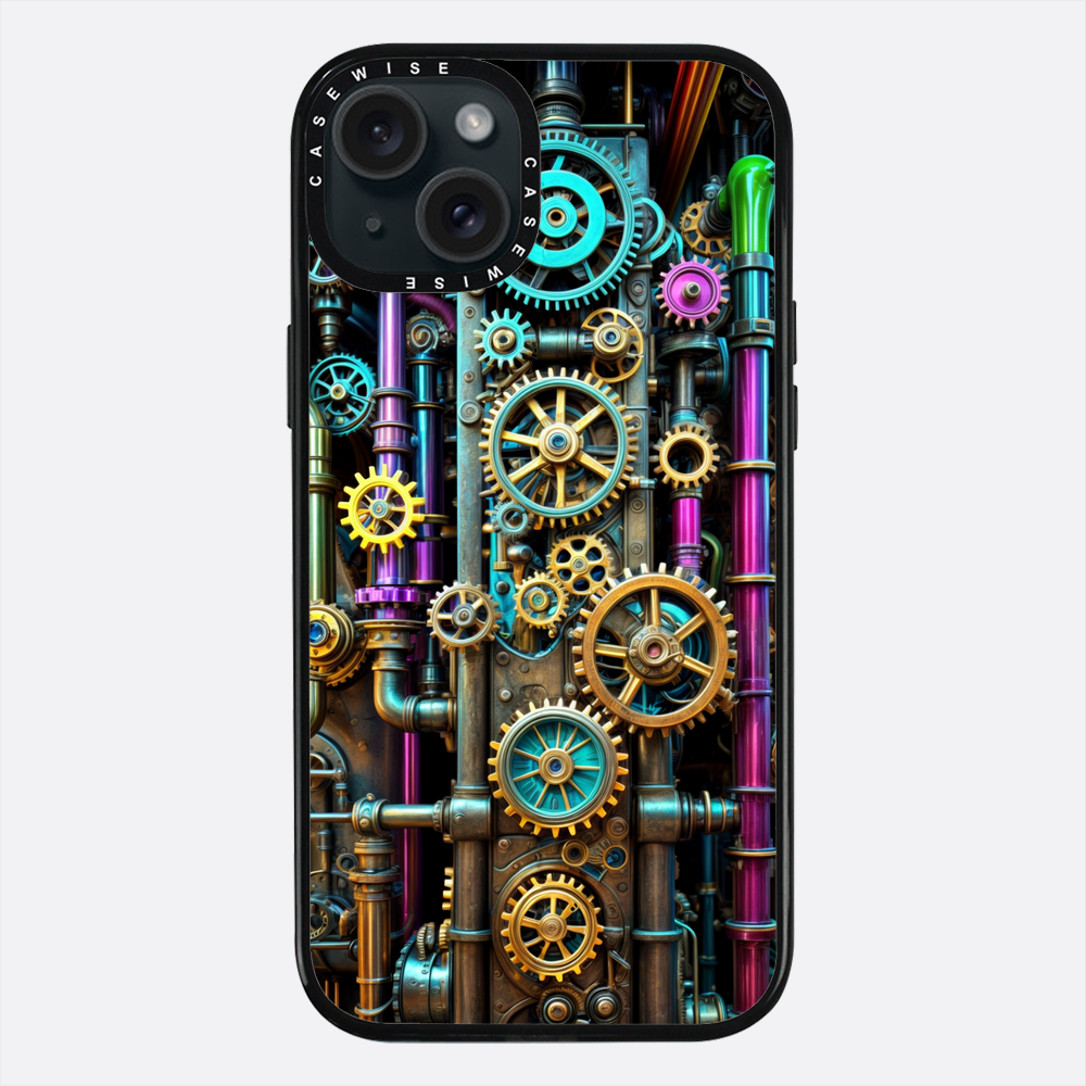 Zegar w kolorze Technicolor - Etui