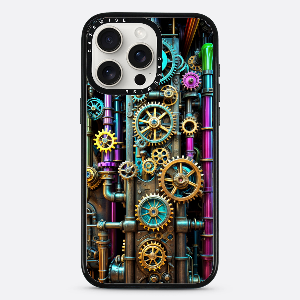Zegar w kolorze Technicolor - Etui