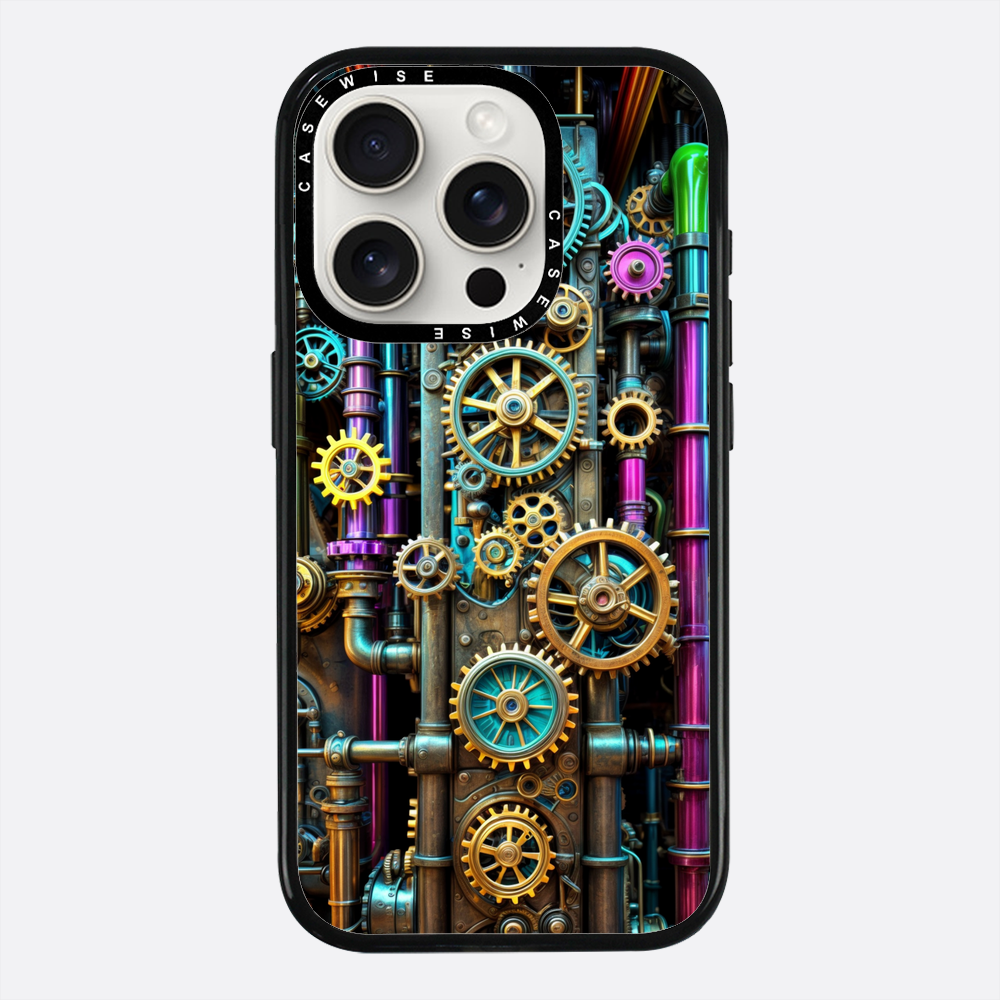 Zegar w kolorze Technicolor - Etui