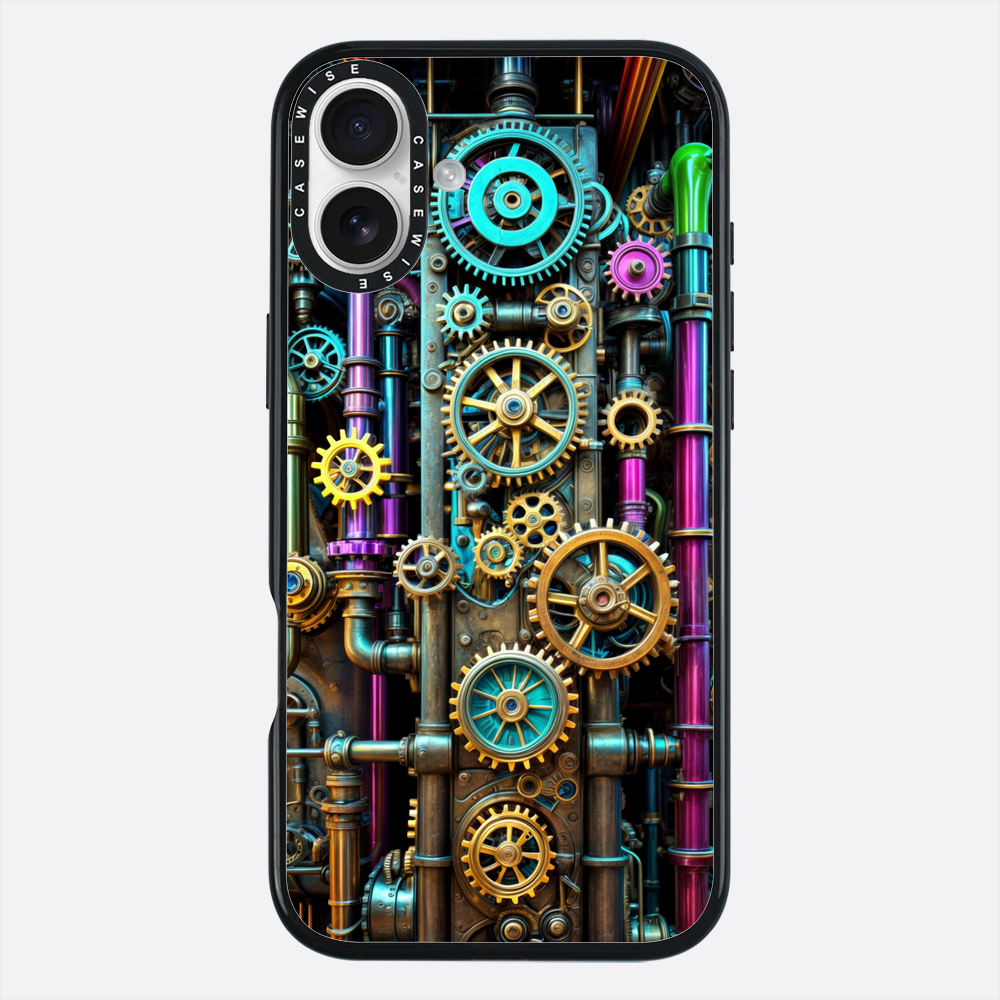 Zegar w kolorze Technicolor - Etui