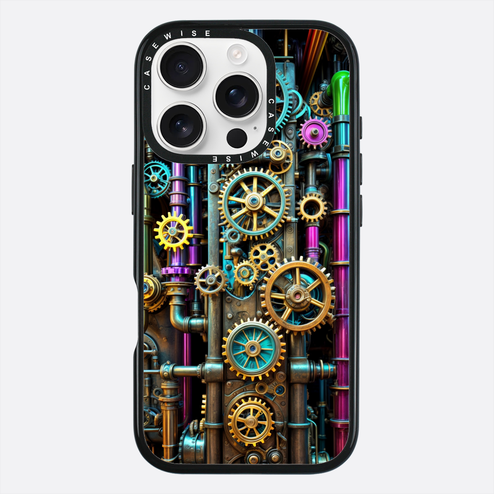 Zegar w kolorze Technicolor - Etui