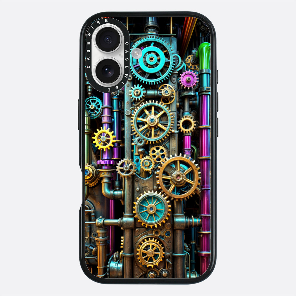 Zegar w kolorze Technicolor - Etui