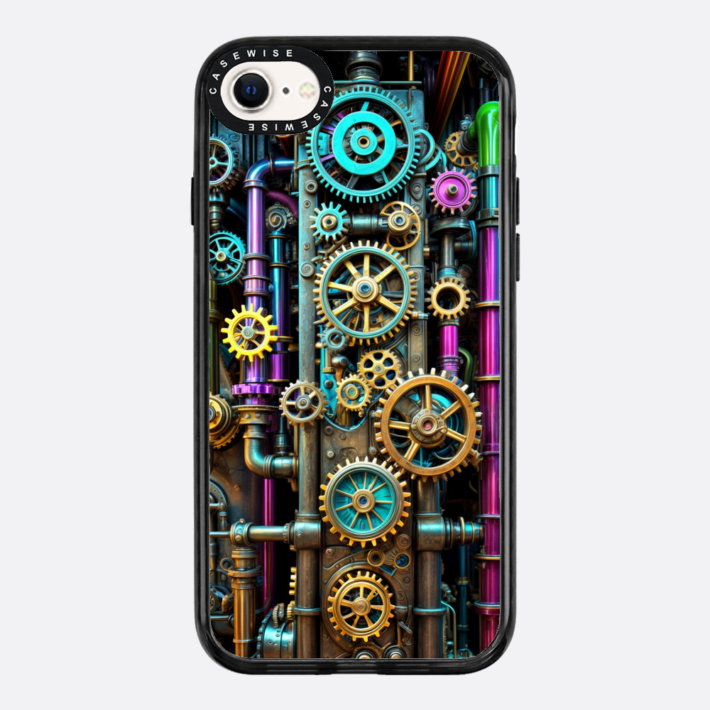 Zegar w kolorze Technicolor - Etui