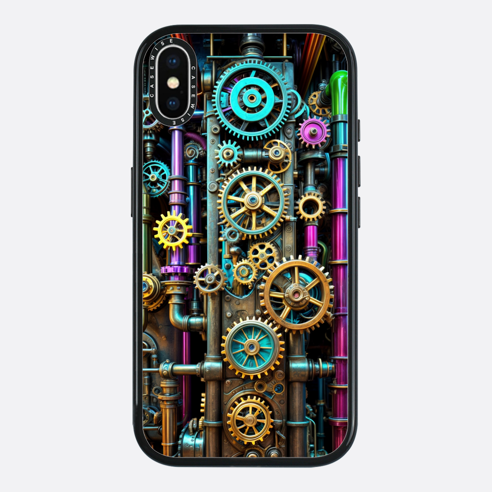 Zegar w kolorze Technicolor - Etui
