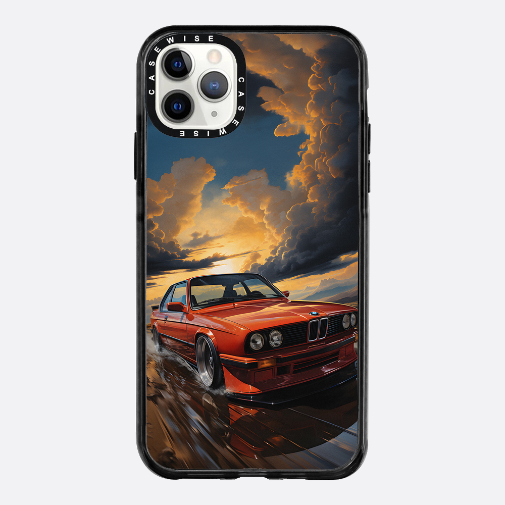 BMW M3 E30 Sunset Painting - Etui
