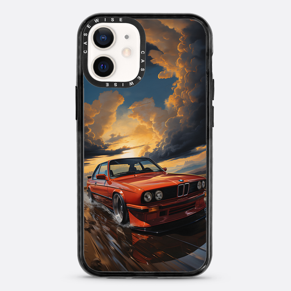 BMW M3 E30 Sunset Painting - Etui