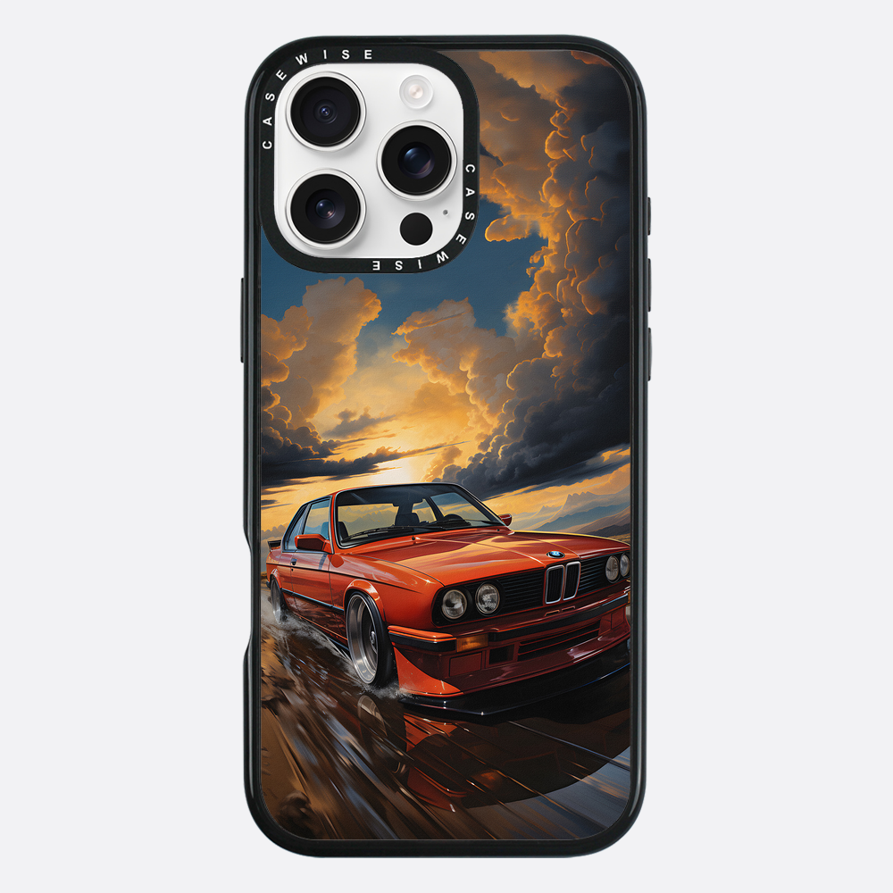 BMW M3 E30 Sunset Painting - Etui