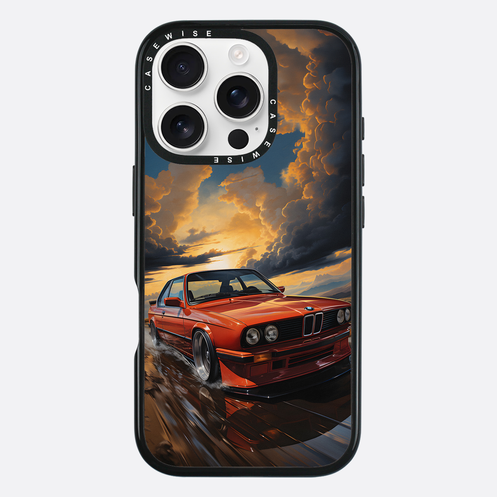 BMW M3 E30 Sunset Painting - Etui