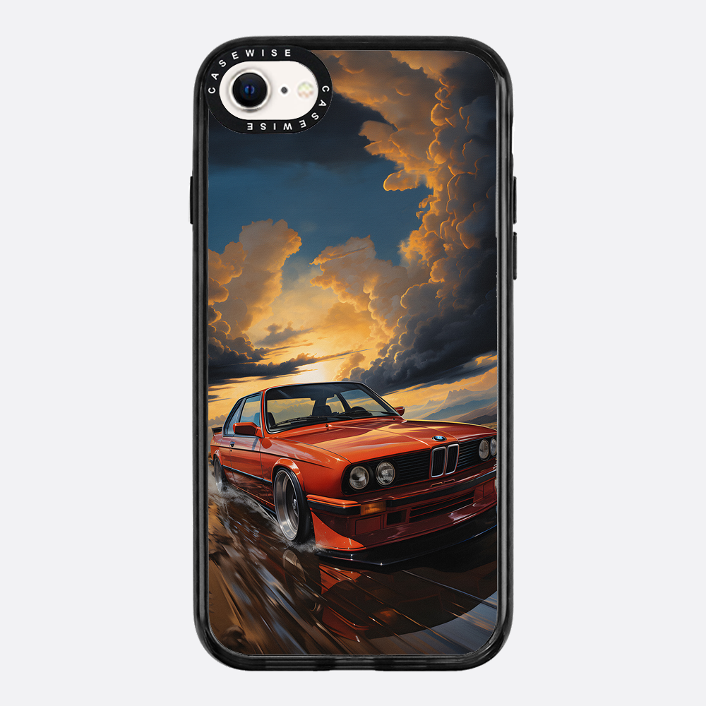 BMW M3 E30 Sunset Painting - Etui