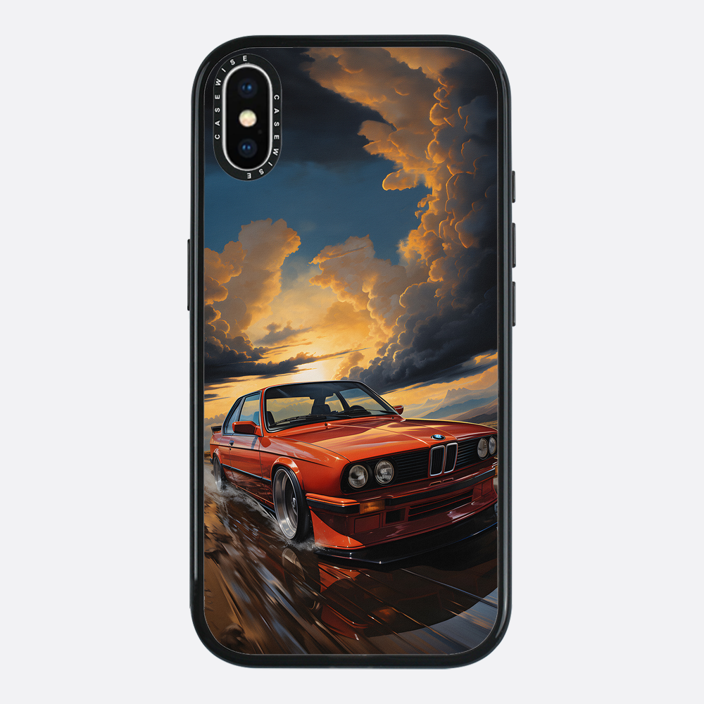 BMW M3 E30 Sunset Painting - Etui