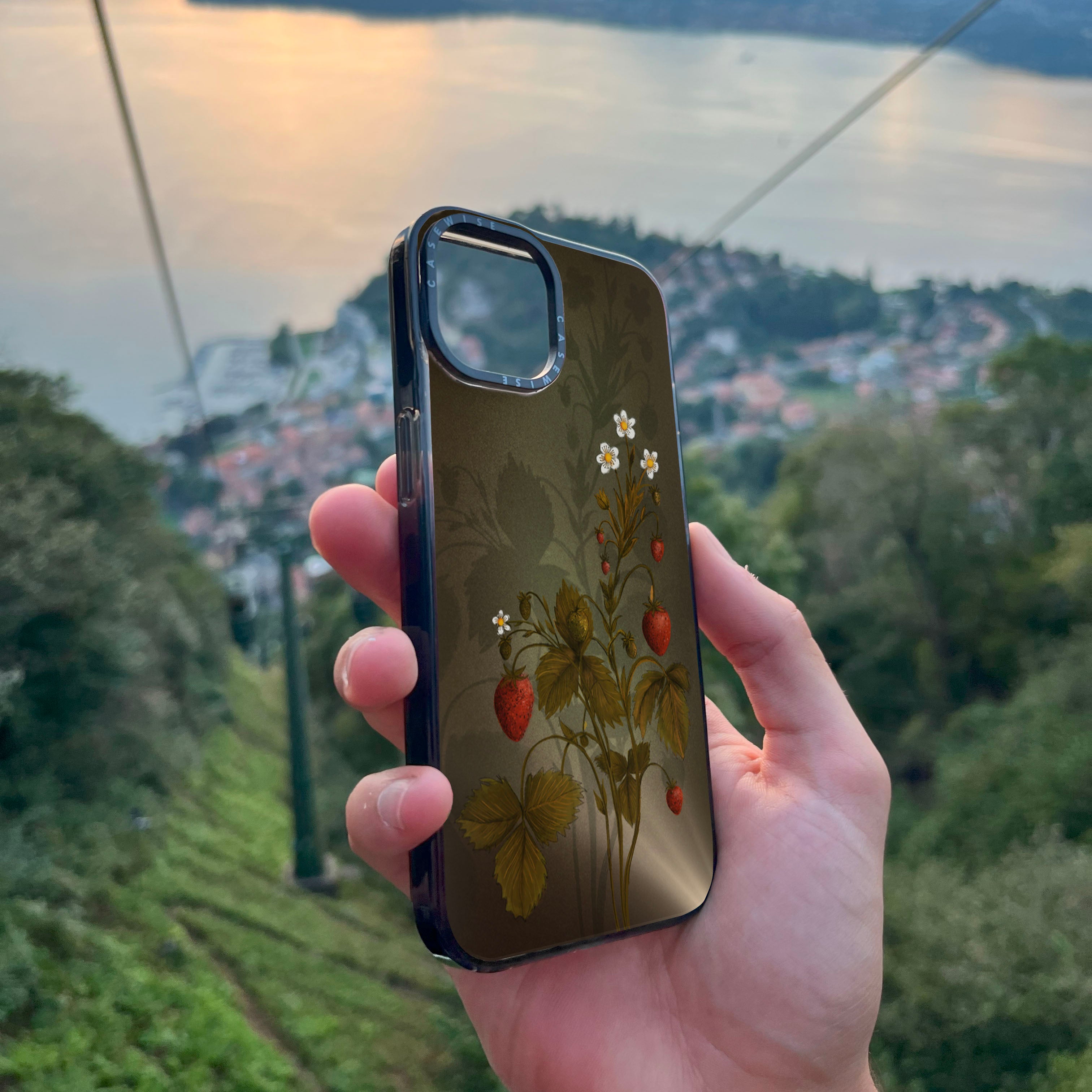 Truskawki z cieniem - Etui