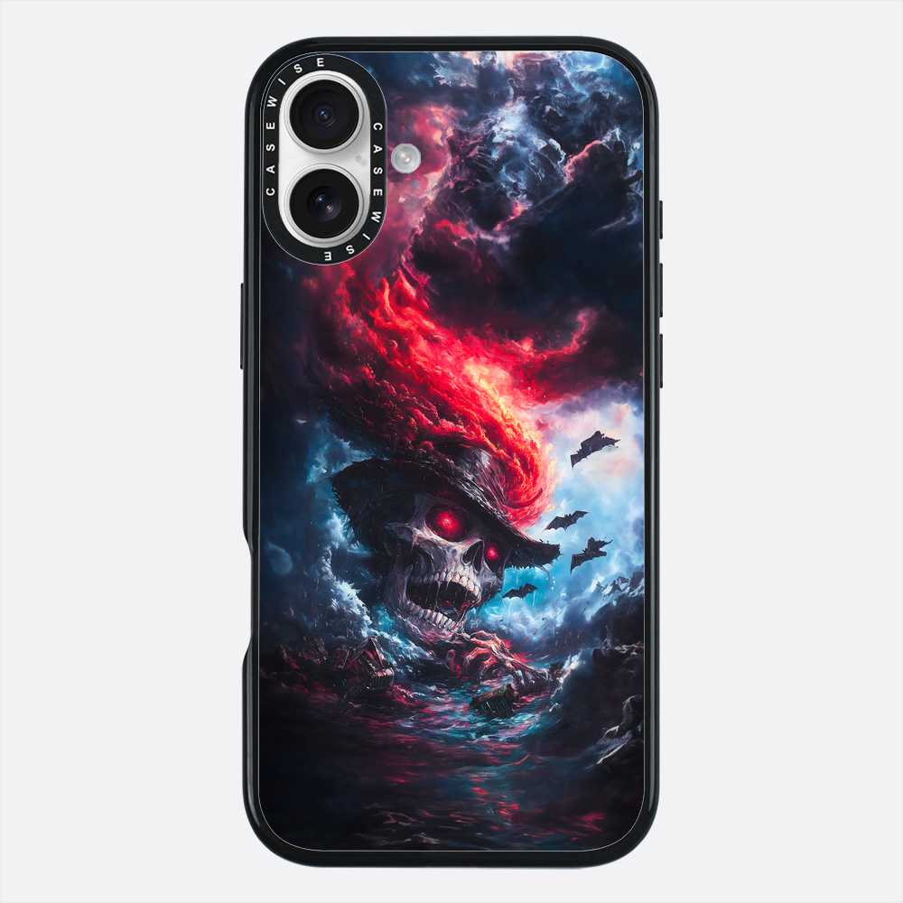 Czaszka kowboja natura - Etui