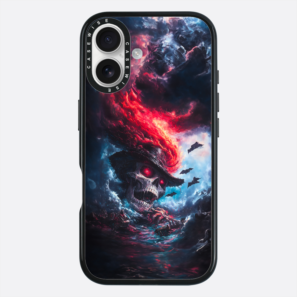 Czaszka kowboja natura - Etui
