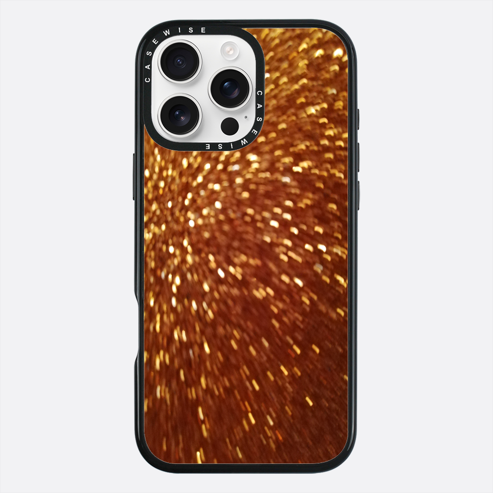 Brokat złoty - Etui
