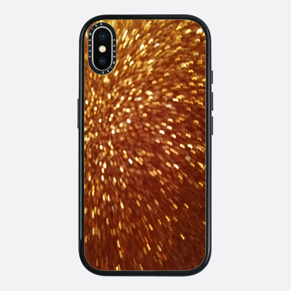 Brokat złoty - Etui