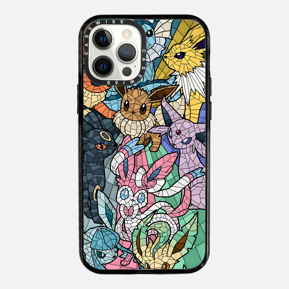 Eevee &amp; Evolucje Mozaika - Etui