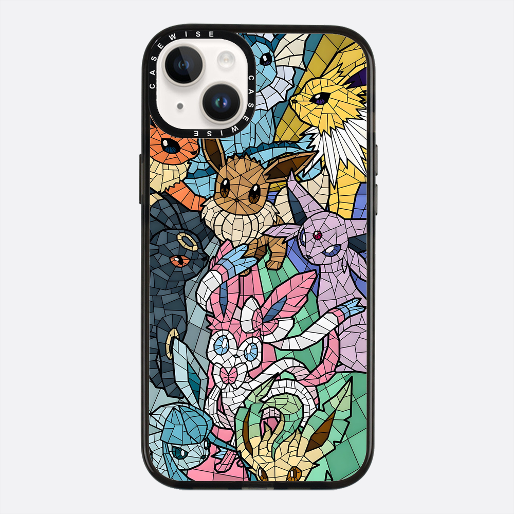 Eevee &amp; Evolucje Mozaika - Etui