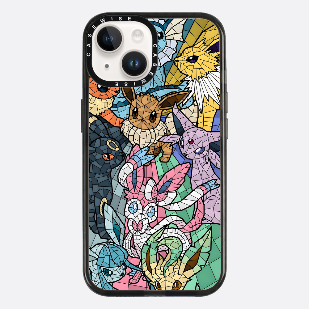 Eevee &amp; Evolucje Mozaika - Etui