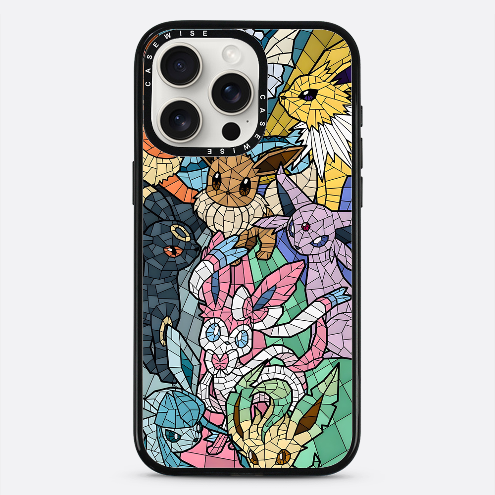 Eevee &amp; Evolucje Mozaika - Etui