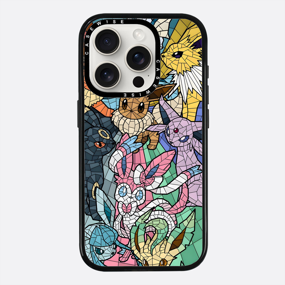 Eevee &amp; Evolucje Mozaika - Etui