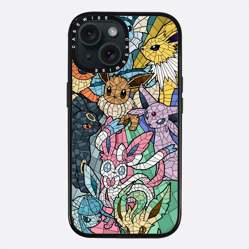 Eevee &amp; Evolucje Mozaika - Etui