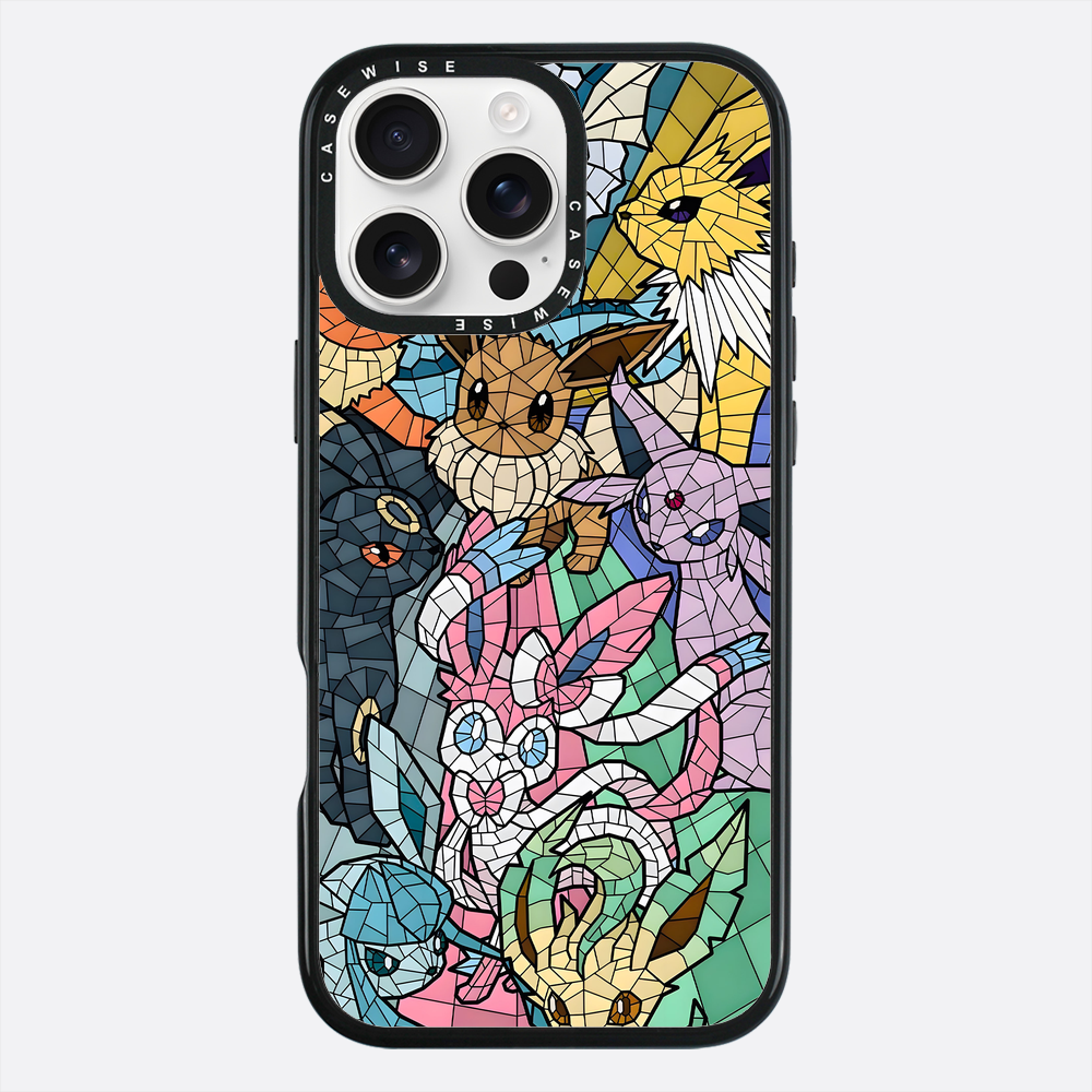 Eevee &amp; Evolucje Mozaika - Etui