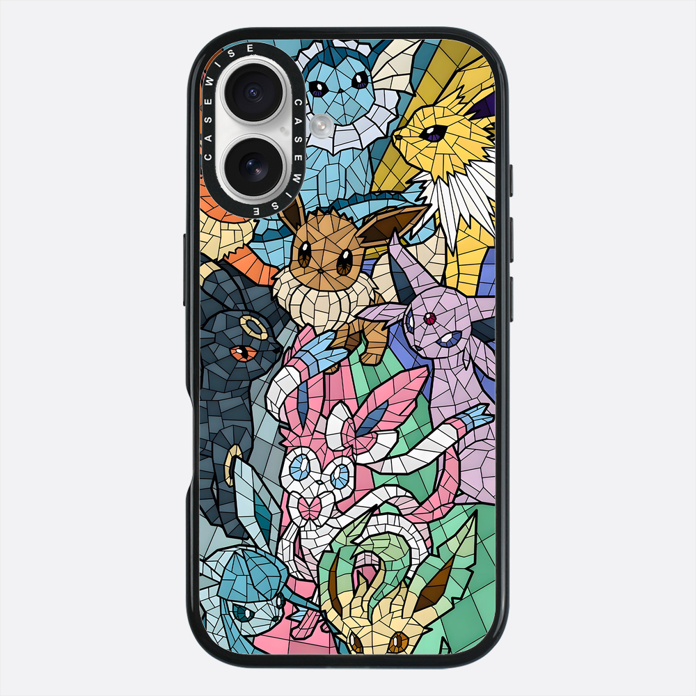 Eevee &amp; Evolucje Mozaika - Etui