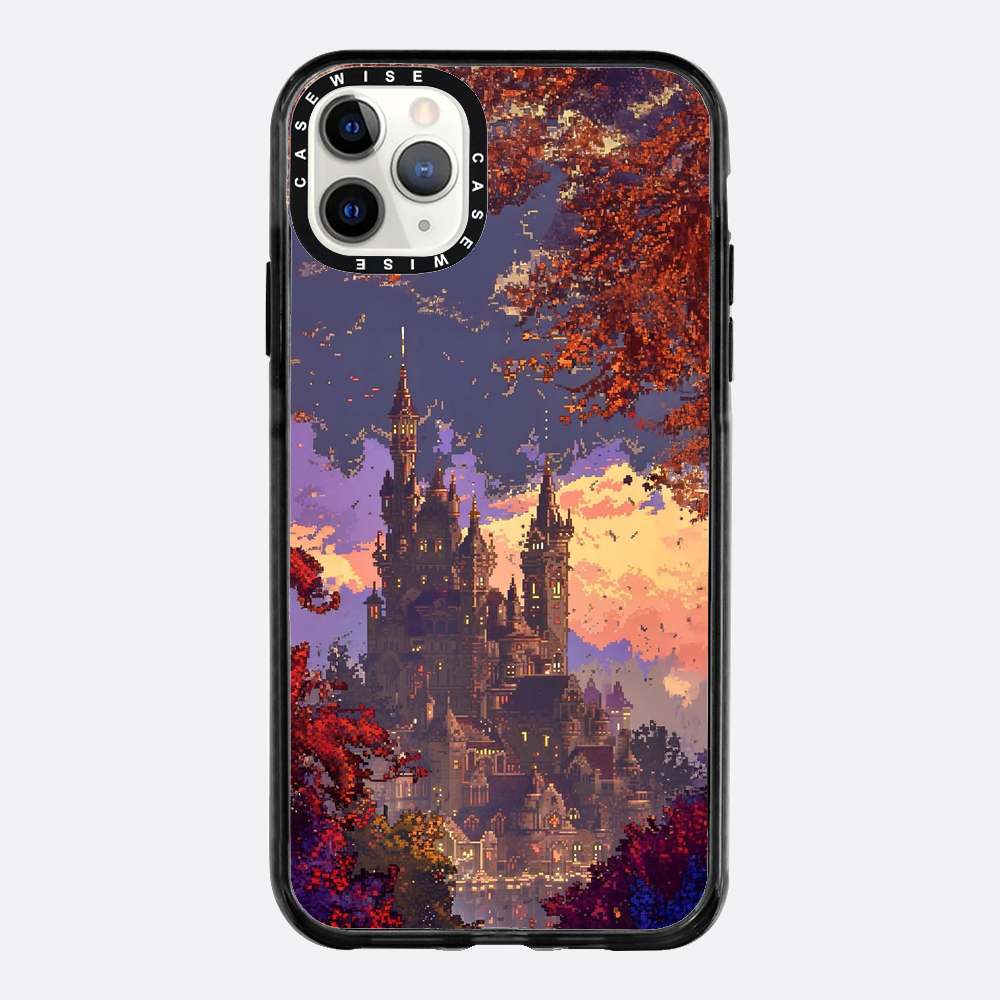 Pixelowy Zamek Jesieni - Etui
