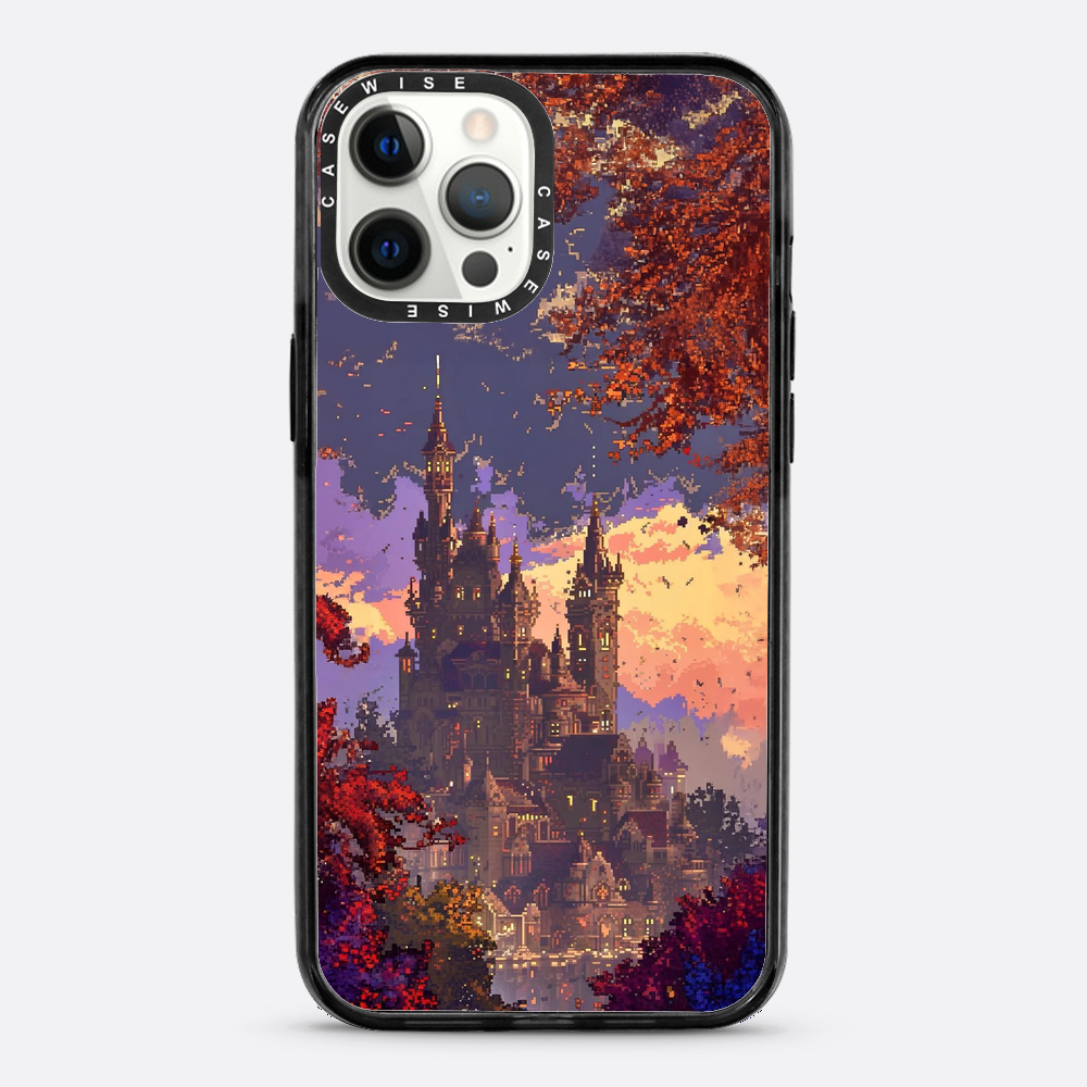 Pixelowy Zamek Jesieni - Etui
