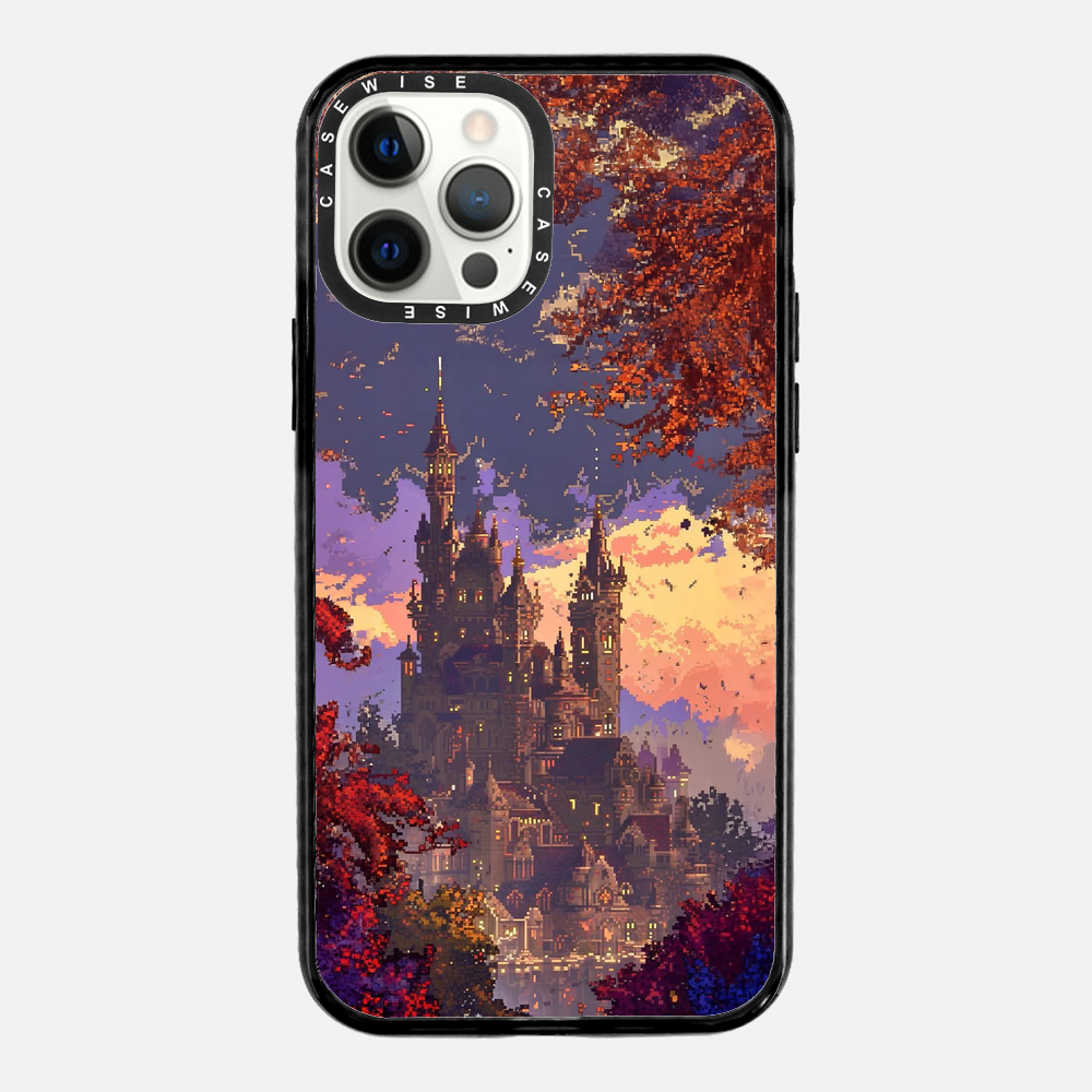Pixelowy Zamek Jesieni - Etui