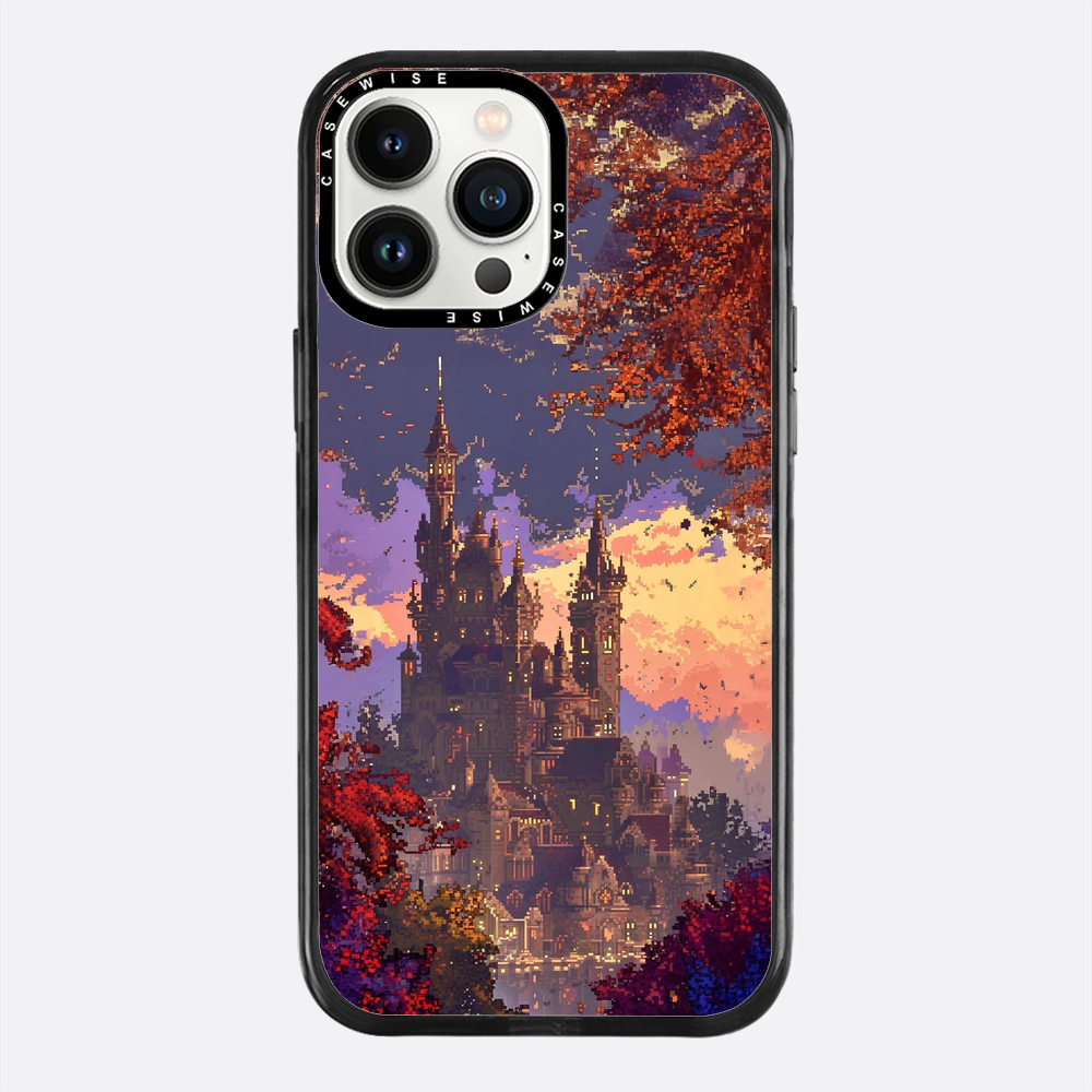 Pixelowy Zamek Jesieni - Etui