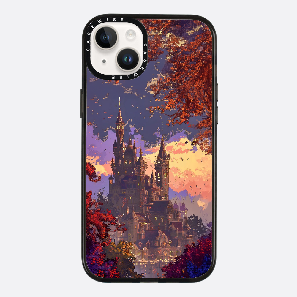 Pixelowy Zamek Jesieni - Etui