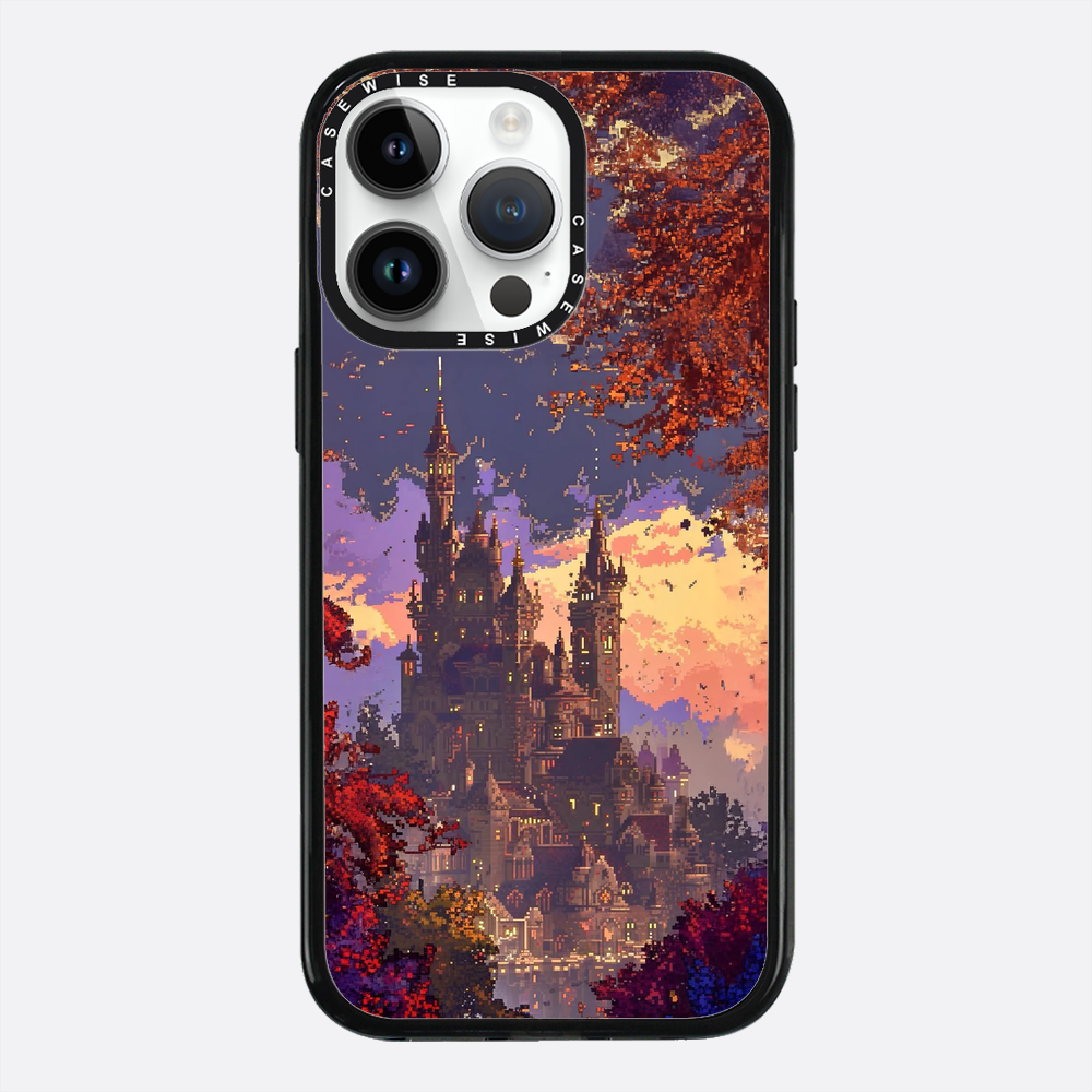 Pixelowy Zamek Jesieni - Etui