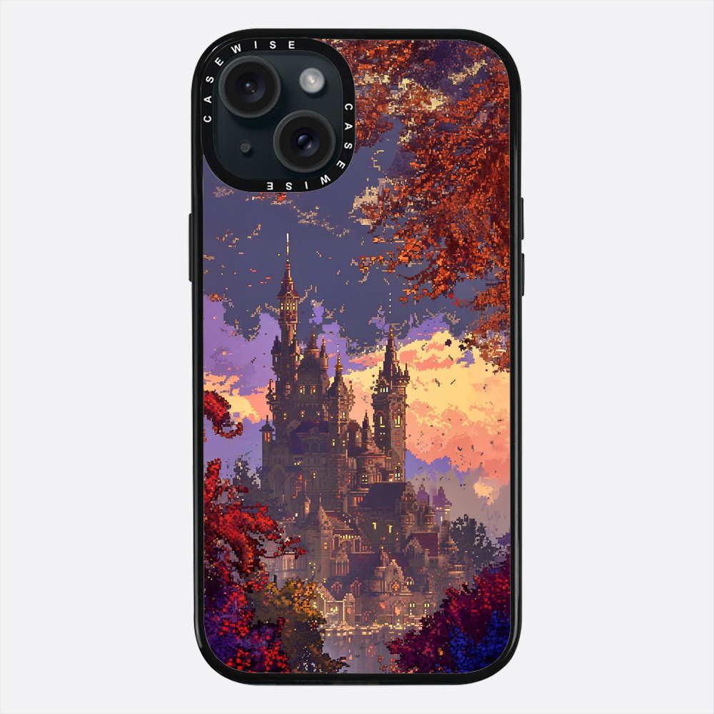 Pixelowy Zamek Jesieni - Etui