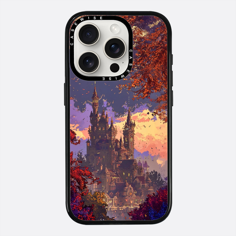 Pixelowy Zamek Jesieni - Etui