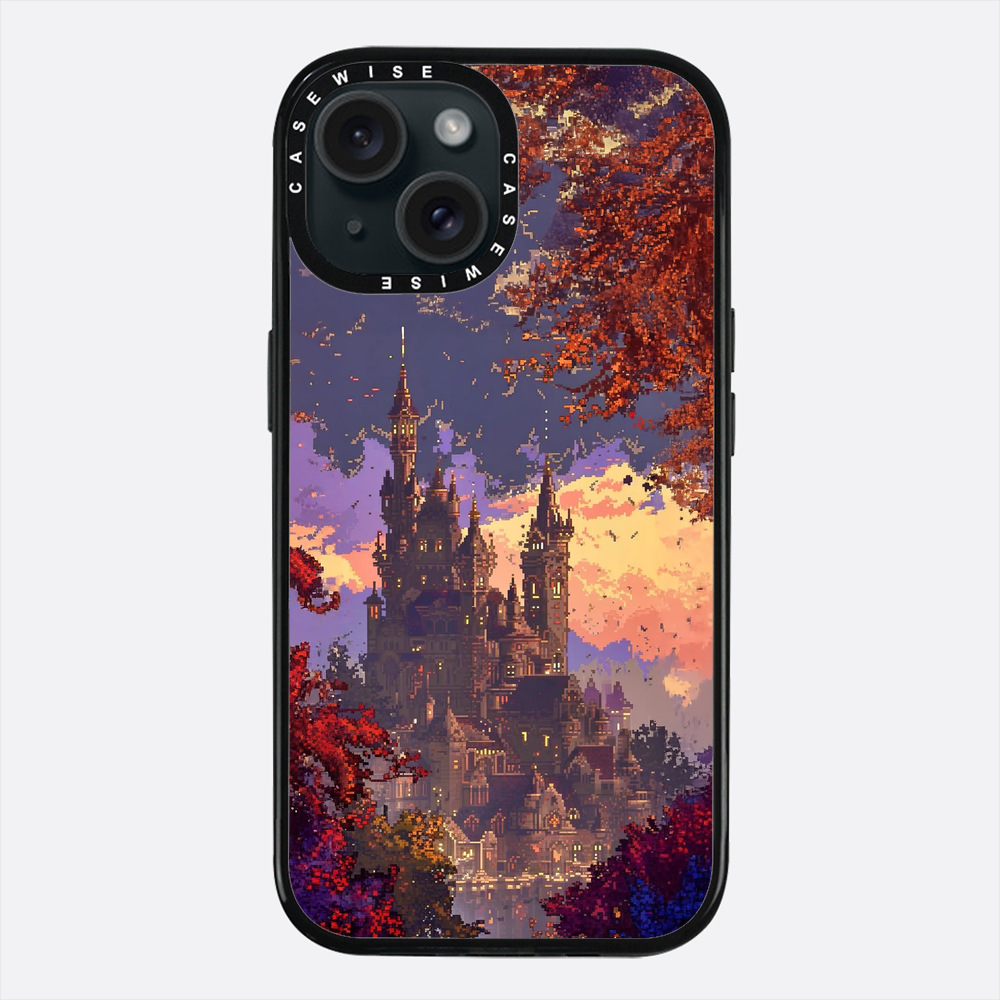 Pixelowy Zamek Jesieni - Etui