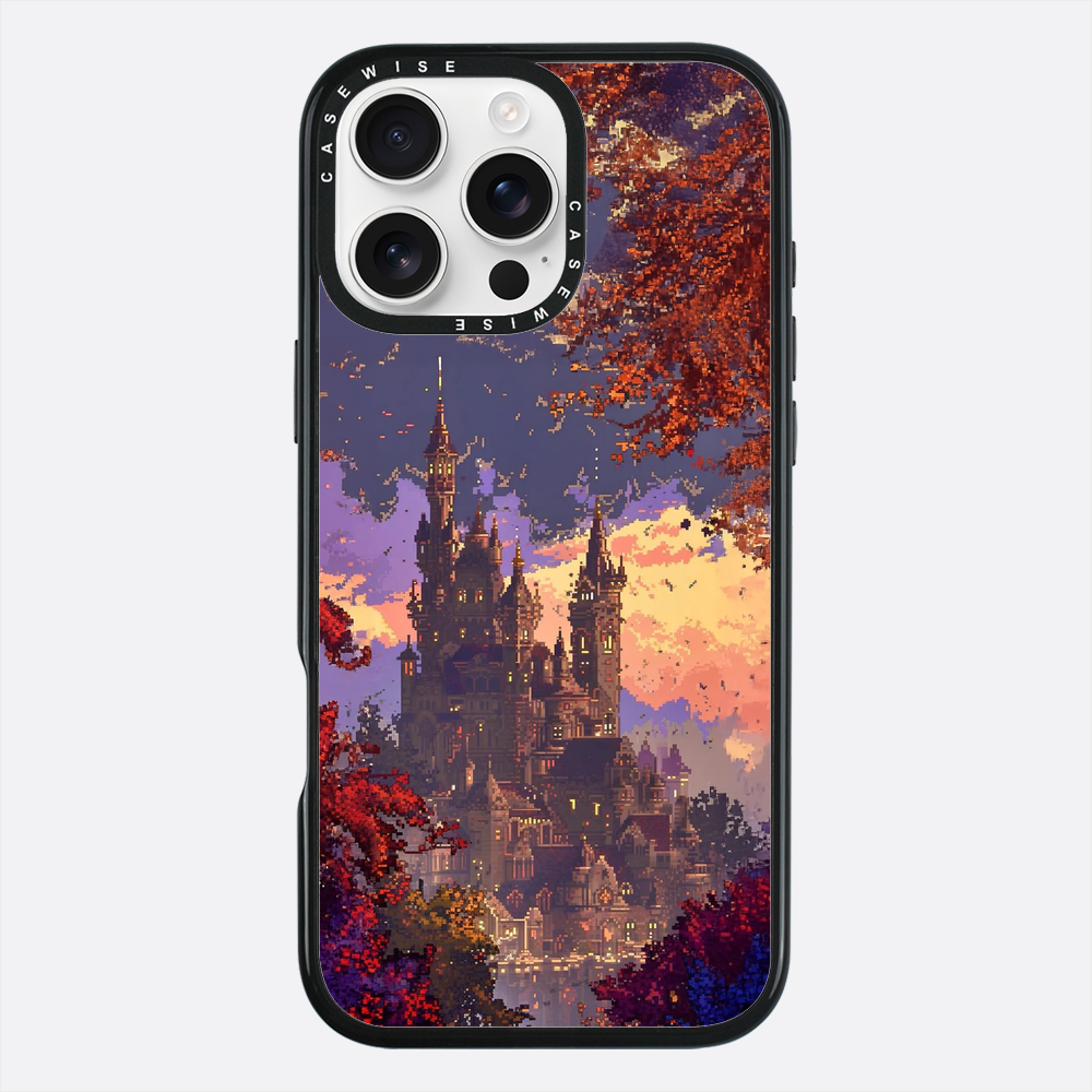 Pixelowy Zamek Jesieni - Etui