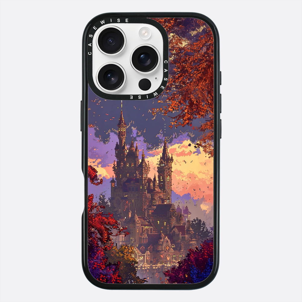 Pixelowy Zamek Jesieni - Etui