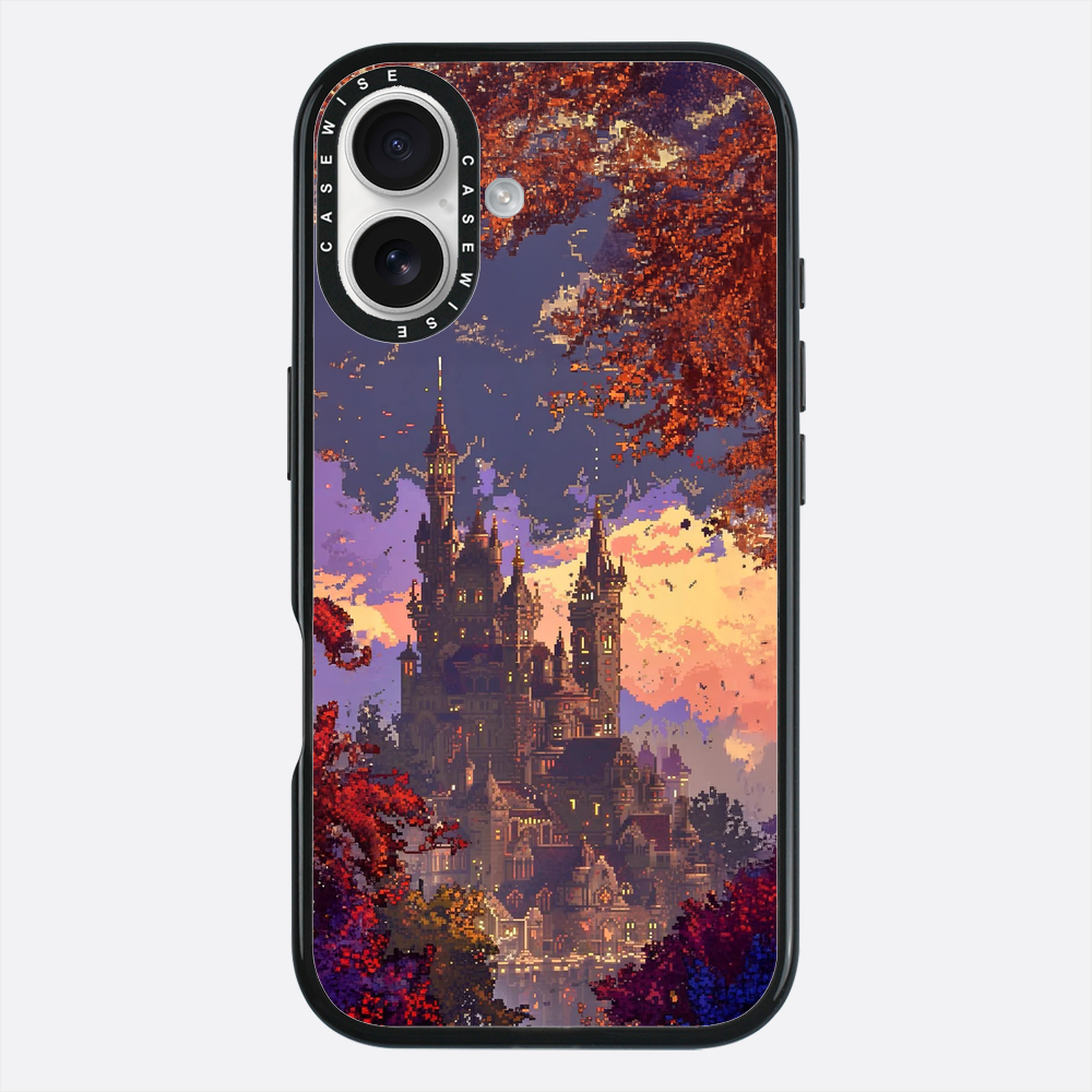 Pixelowy Zamek Jesieni - Etui