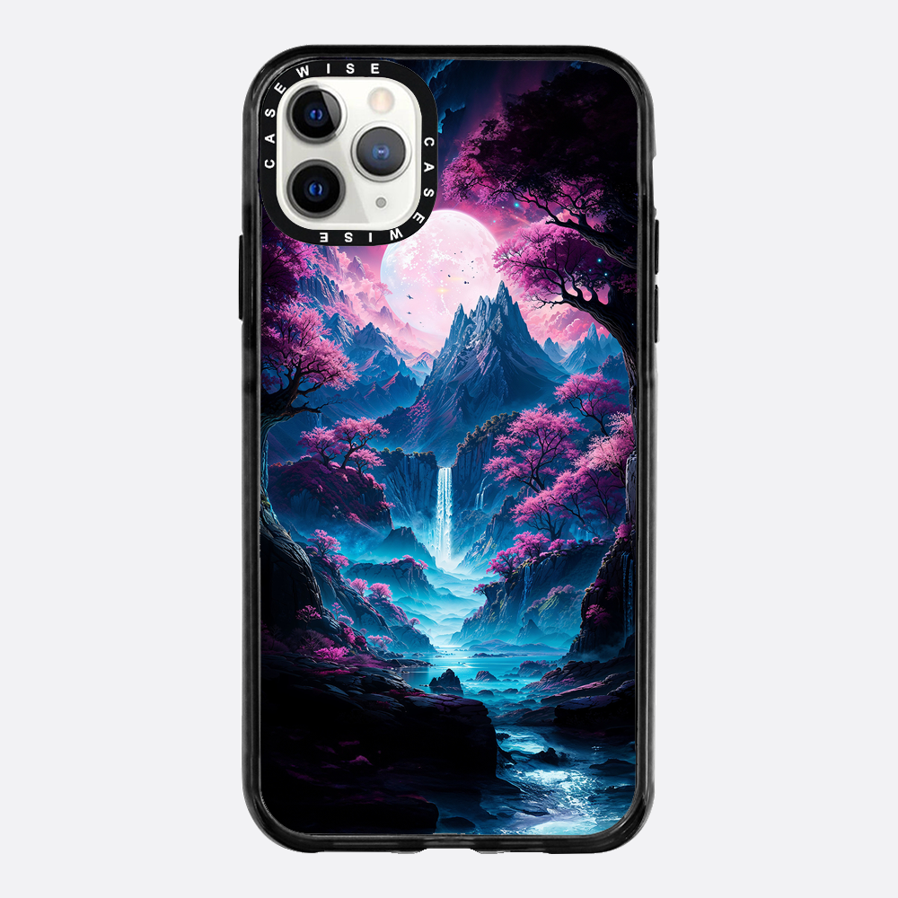 Neon Sakura Mountain Falls - Etui