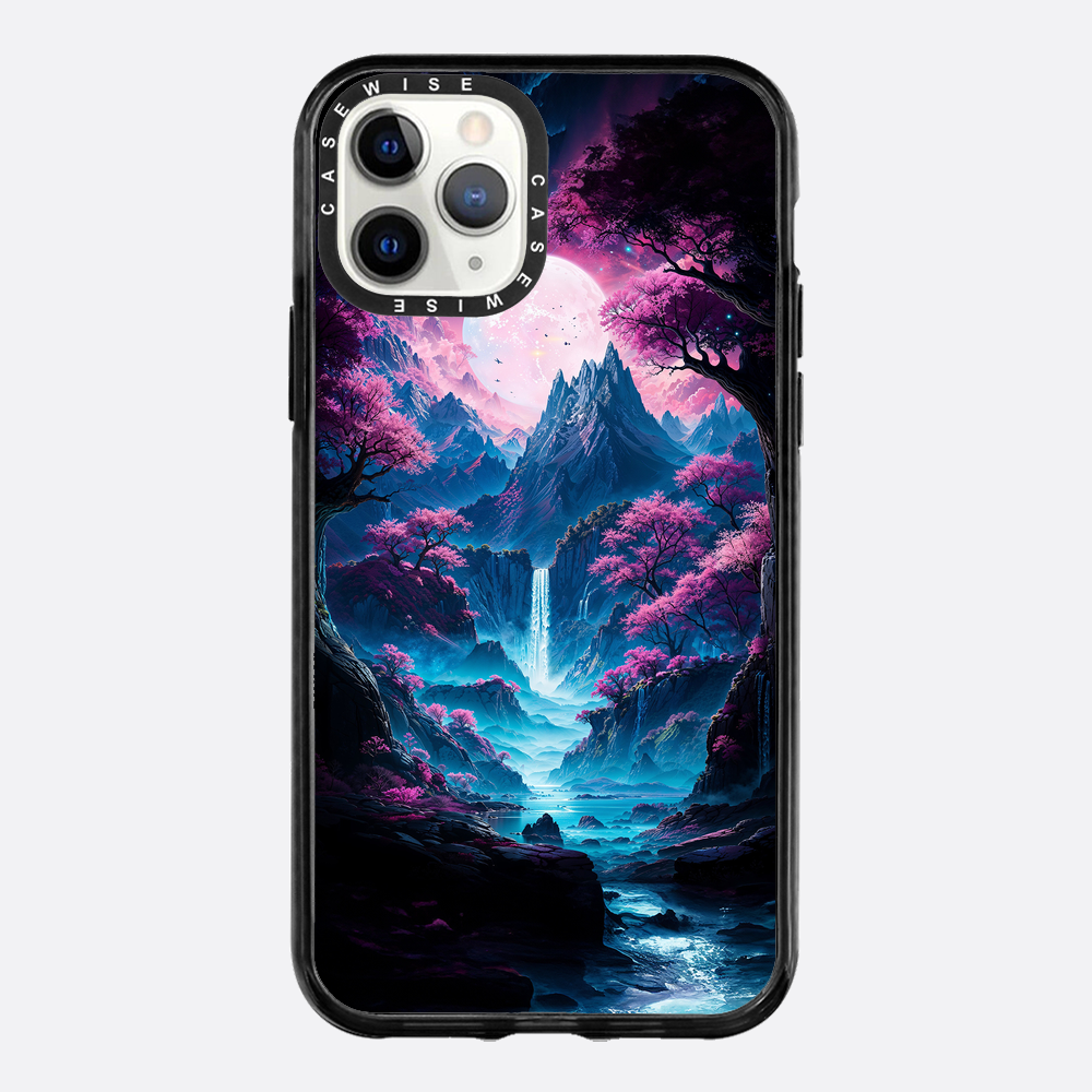 Neon Sakura Mountain Falls - Etui