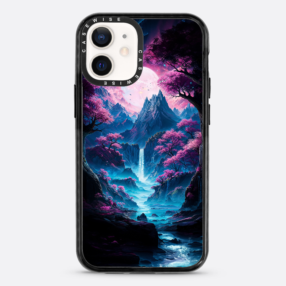 Neon Sakura Mountain Falls - Etui