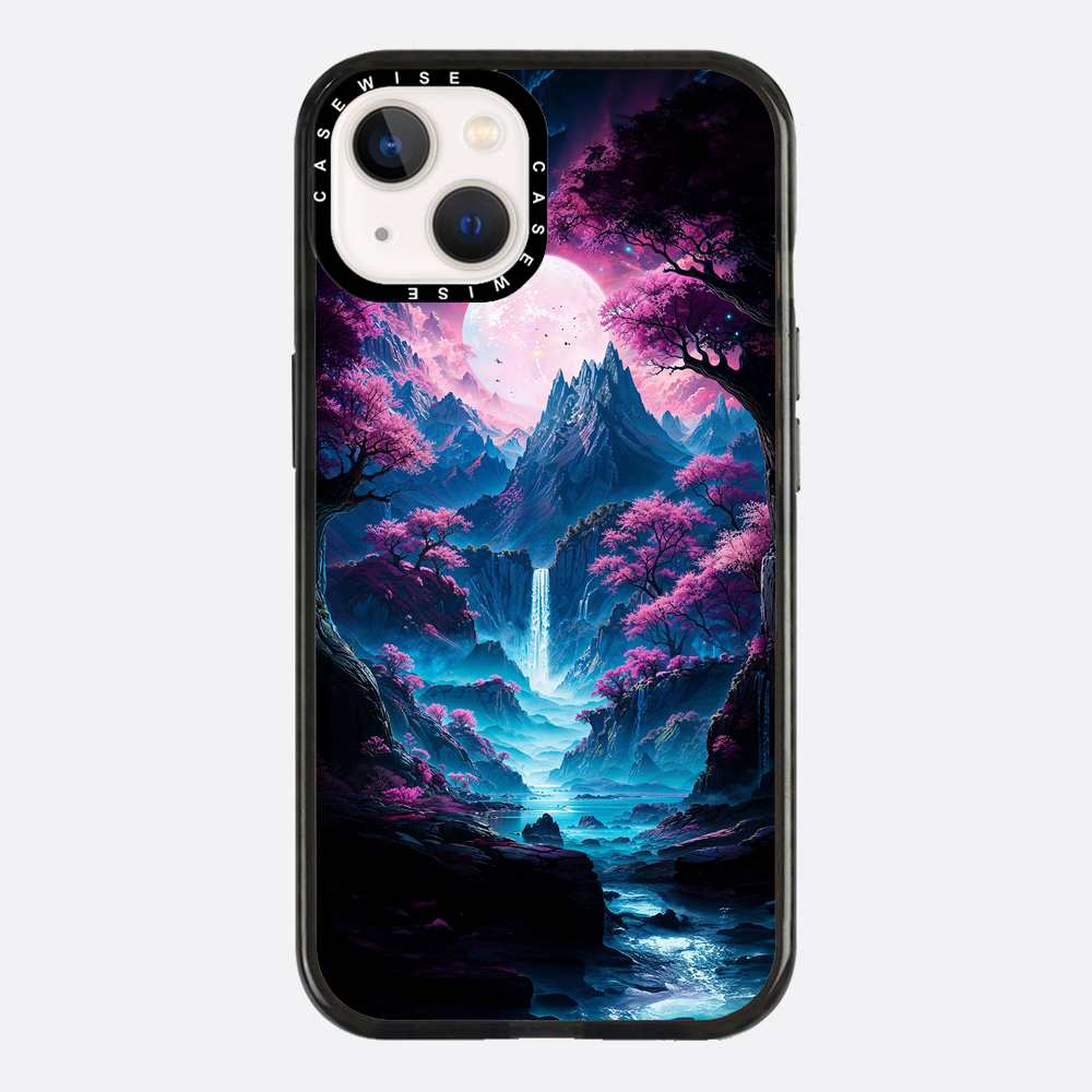 Neon Sakura Mountain Falls - Etui
