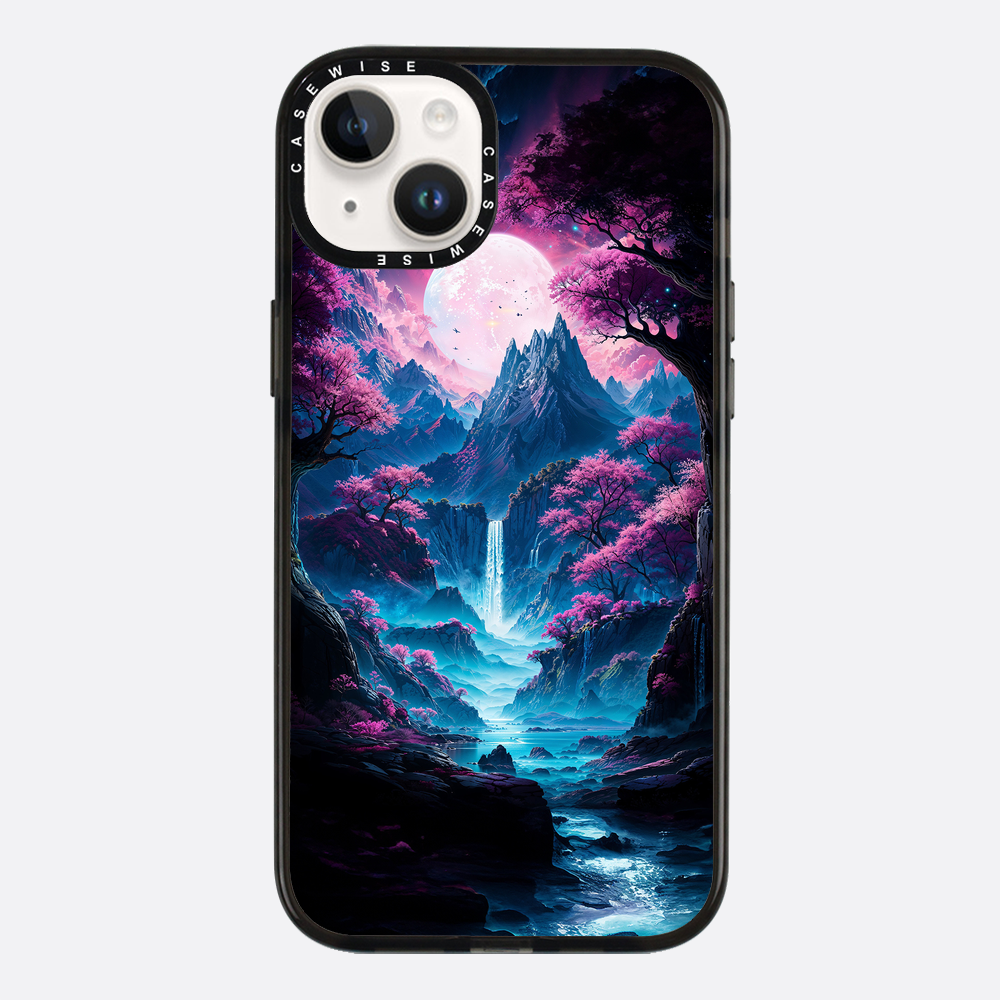 Neon Sakura Mountain Falls - Etui