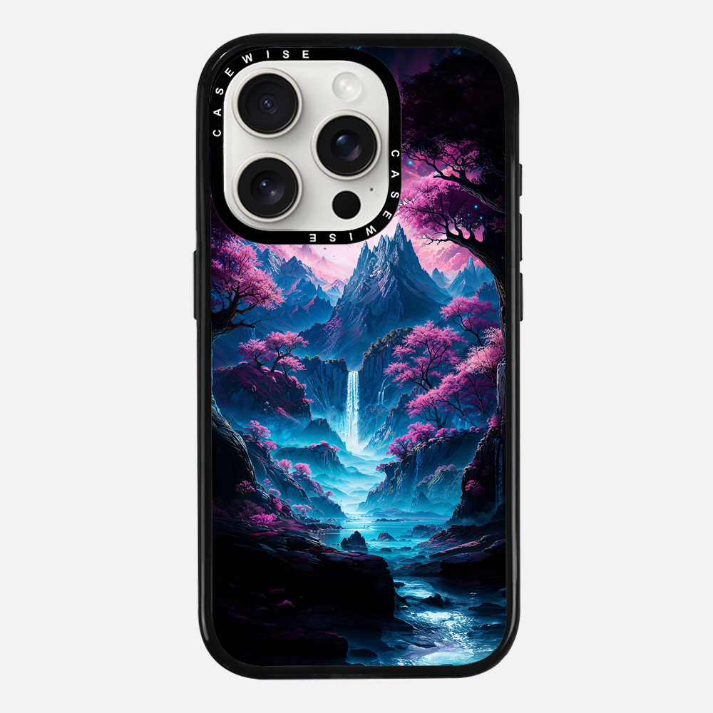 Neon Sakura Mountain Falls - Etui