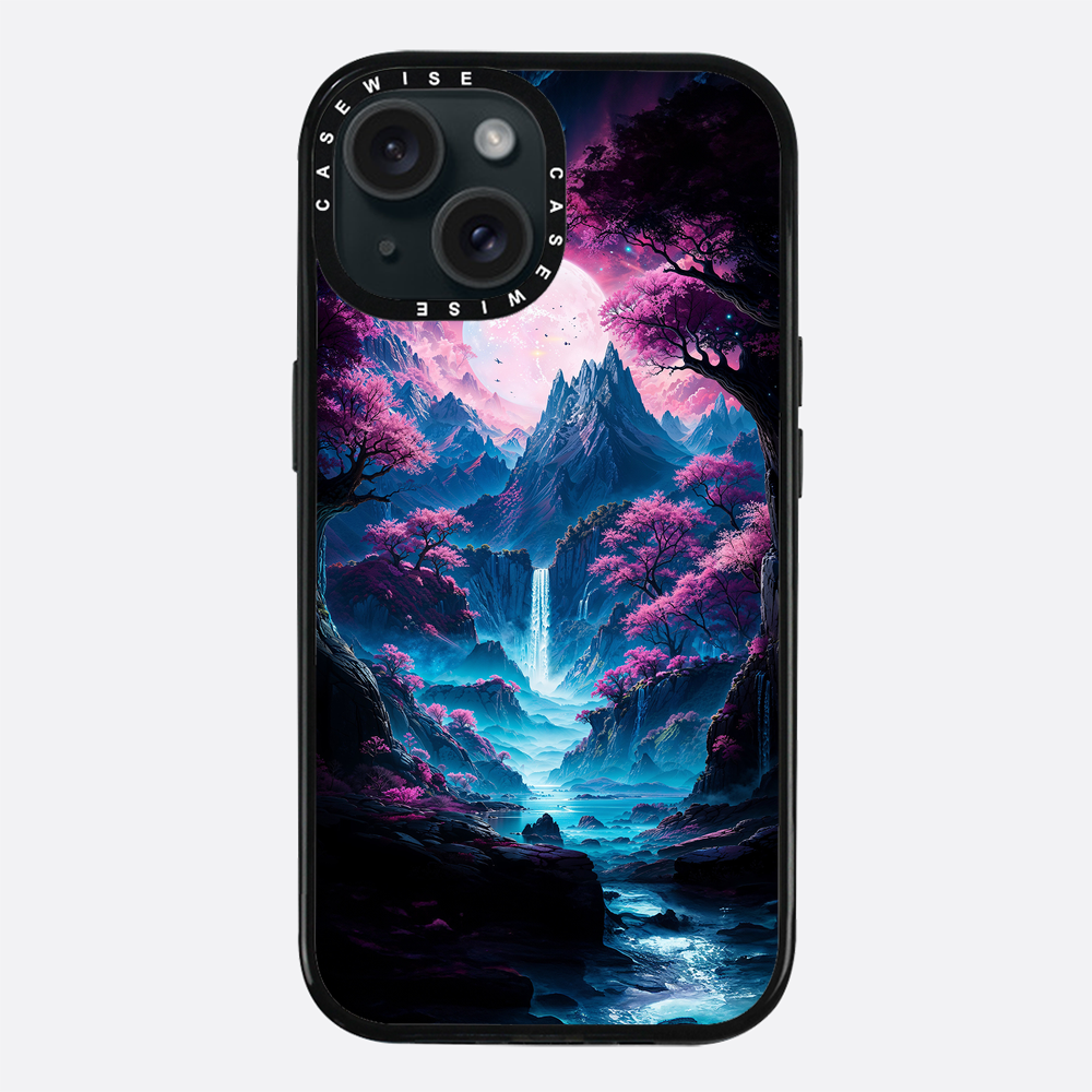 Neon Sakura Mountain Falls - Etui