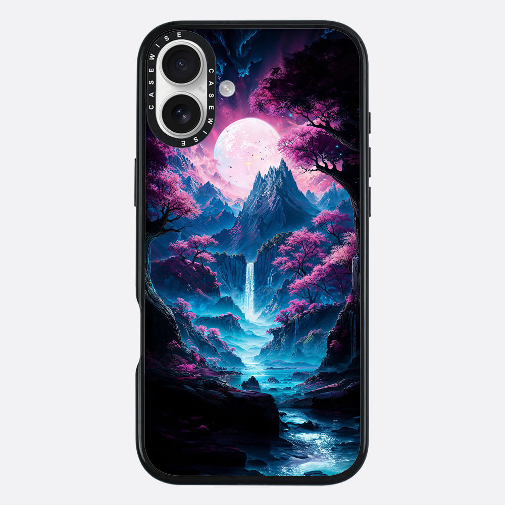 Neon Sakura Mountain Falls - Etui