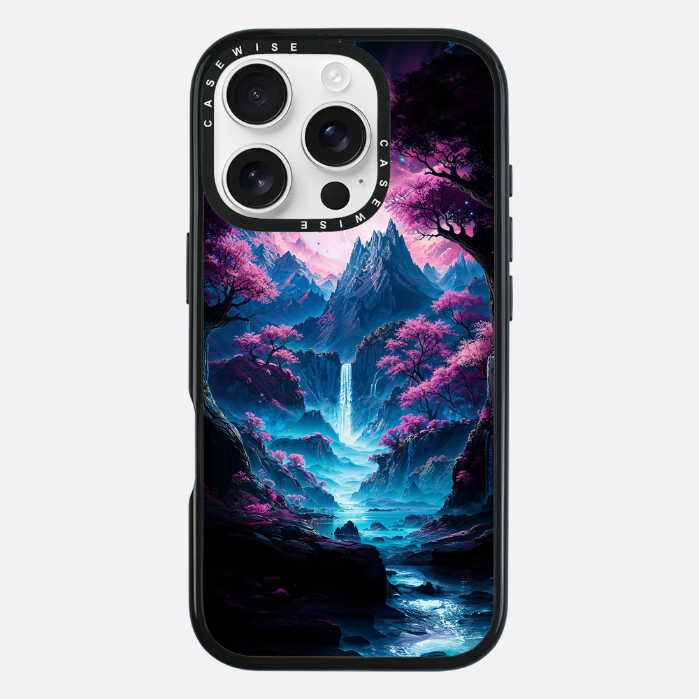 Neon Sakura Mountain Falls - Etui